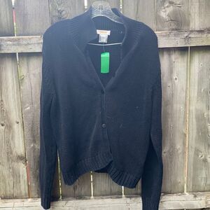 Talbots button Down sweater sz. L